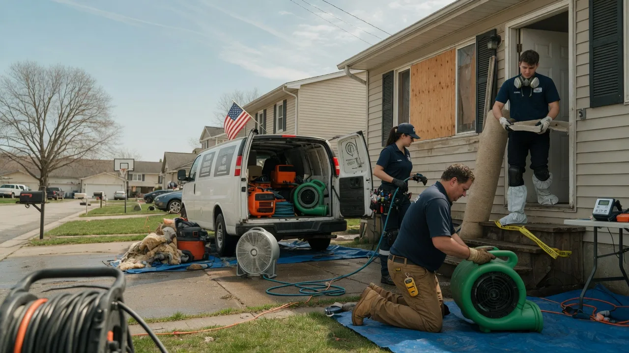 Water Damage Restoration in Fort Harrison, MT near me
